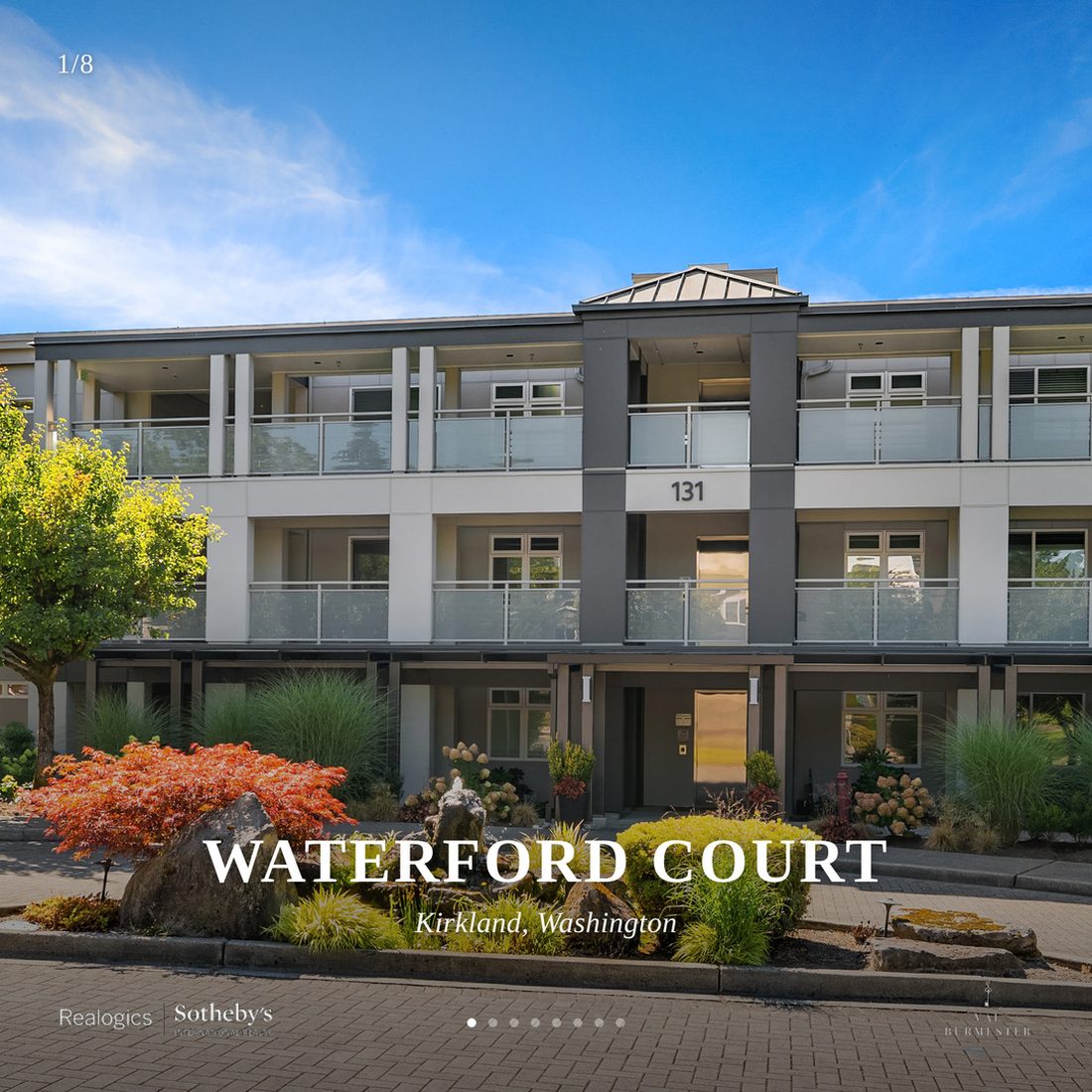 Waterford Court listing carousel cover, Kirkland, Washington